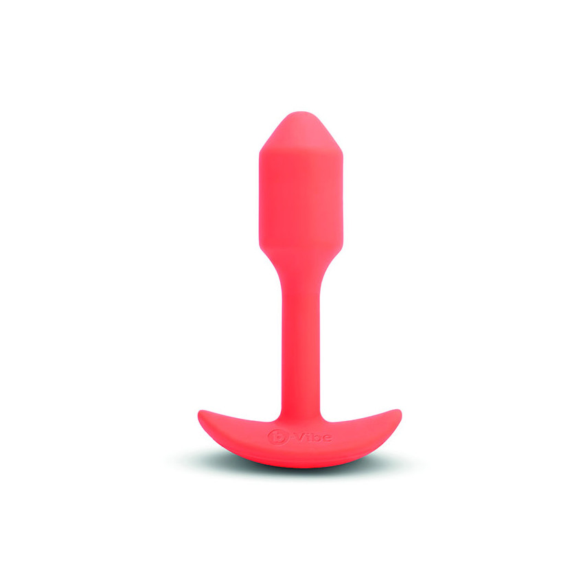 B-vibe - Vibrating Snug Plug 1 S Orange