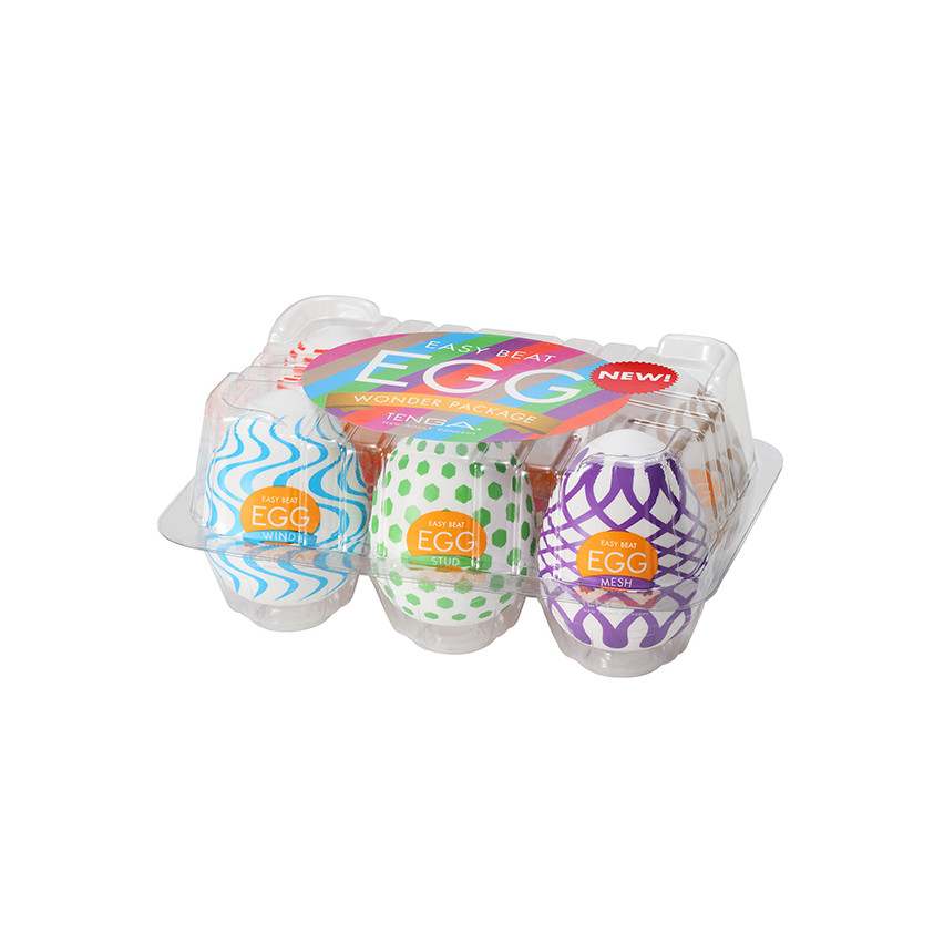Tenga - Egg Wonder 6 Styles Pack