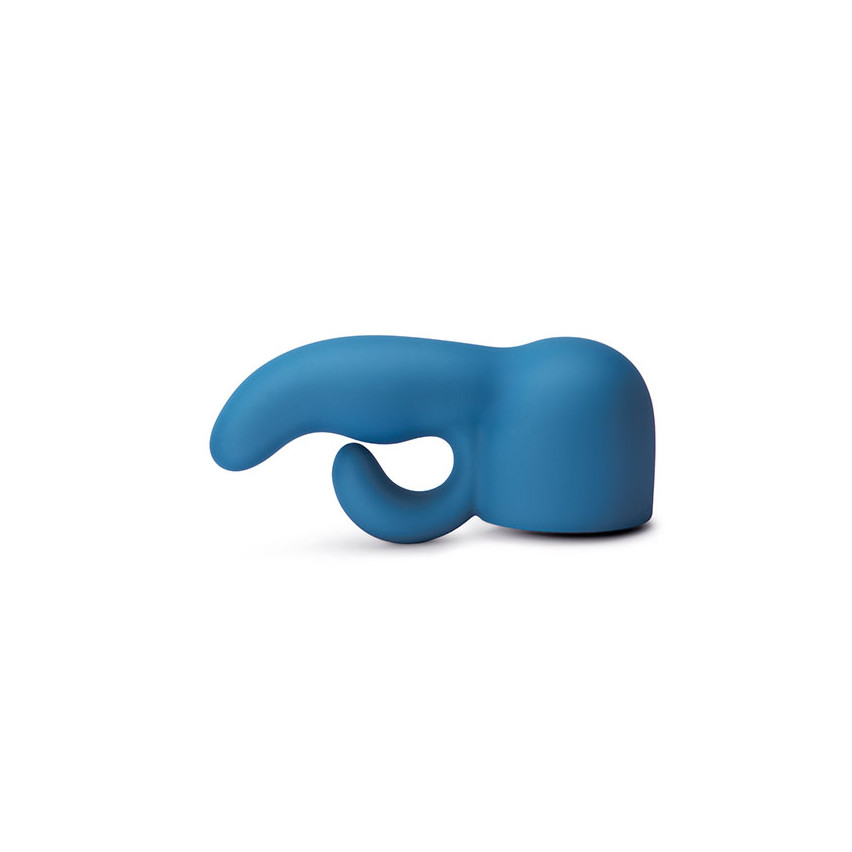 Le Wand - Petite Dual Weighted Silicone Attachment Blue