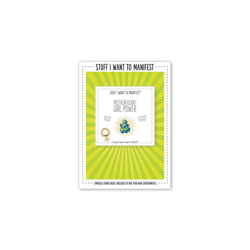 Warm Human - Manifest Greeting Card Girl Power