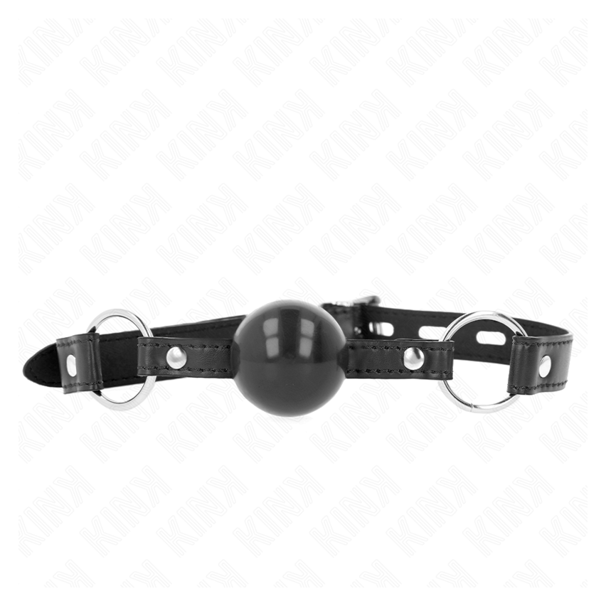 Kink - Black Tpe Ball 4 Cm Gag 60 X 2 Cm