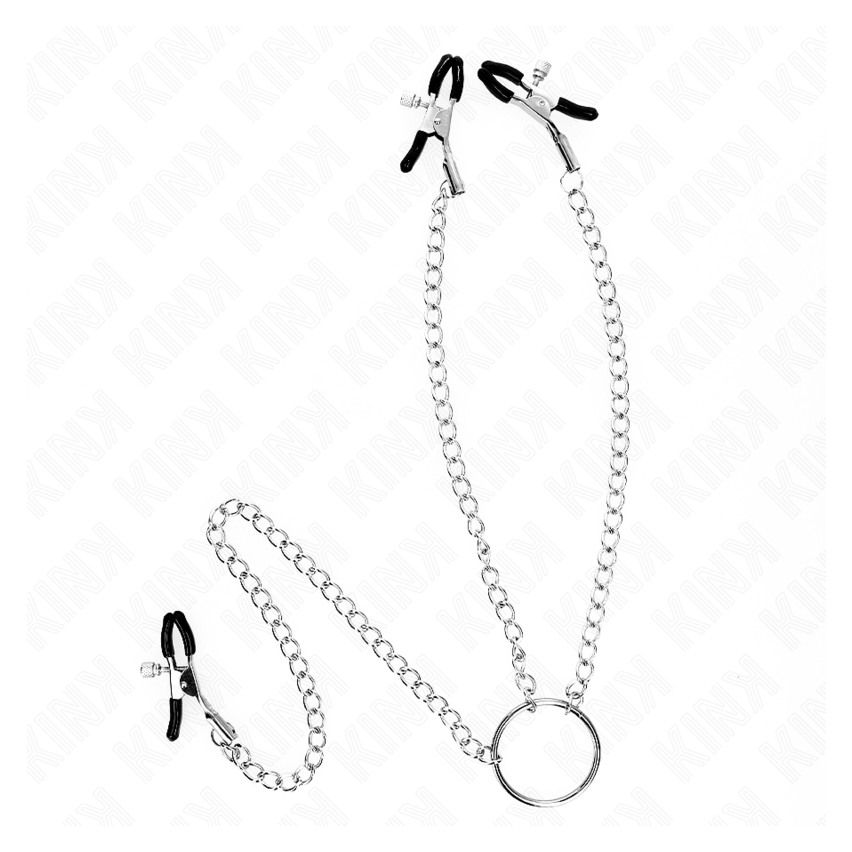 Kink - Triple Nipple And Clit Clamps With Chain Model 0